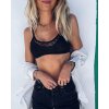 BeChick Černá krajková podprsenka Star BeChick ❤ BeChick Černá krajková podprsenka Star BeChick ❤