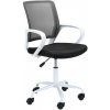 Kancelárska stolička FD-6 biela / čierna Kancelárska stolička FD-6 biela / čierna