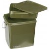 Trakker plastový box na krmení Olive Square Container 13l + miska
