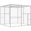 Klietka pre mačku VidaXL 146361 3 x 3 x 2,5 m z pozinkovanej ocele Klietka pre mačku VidaXL 146361 3 x 3 x 2,5 m z pozinkovanej ocele