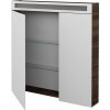 Dreja Dvojdverová zrkadlová skrinka MAX GA2NO 80 - D25 Teak Dreja Dvojdverová zrkadlová skrinka MAX GA2NO 80 - D25 Teak