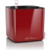 Kvetináč Lechuza Cube Glossy 14cm all-in-one set viac farieb červená Kvetináč Lechuza Cube Glossy 14cm all-in-one set viac farieb červená