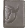 Bullcaptain elegantná kožená peňaženka Magnus šedá BULLCAPTAIN QB0203Vs2