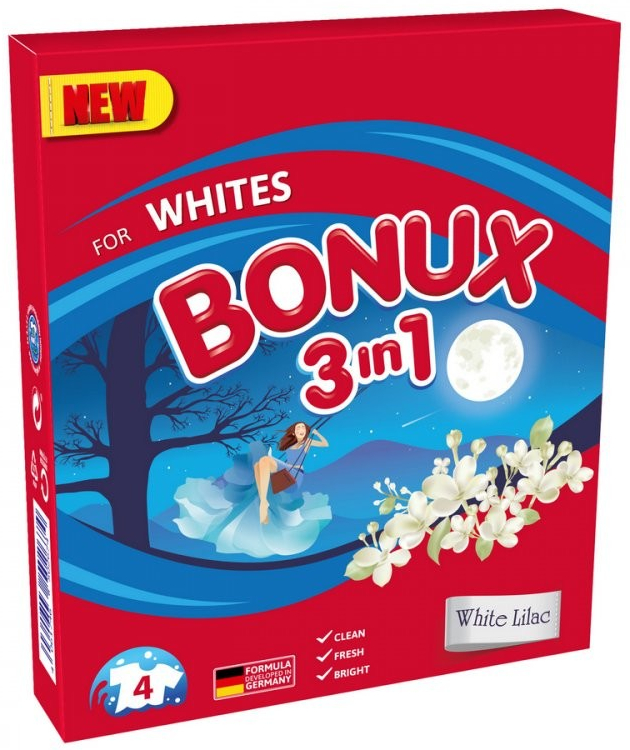 Bonux White Lilac 300 g 4 dávky 2551