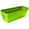 GARDINO truhlík MELROSE 50 cm, 10 l, zelený, so zásobníkom na vodu GARDINO truhlík MELROSE 50 cm, 10 l, zelený, so zásobníkom na vodu