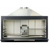 Vstavaný gril Braaimaster BI DUO Black z cortenovej ocele Vstavaný gril Braaimaster BI DUO Black z cortenovej ocele
