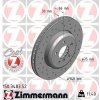 Brzdový kotúč ZIMMERMANN 150.3483.52 Brzdový kotúč ZIMMERMANN 150.3483.52