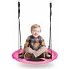 EcoToys záhradná hojdačka bocianie hniezdo 100 cm ružová EcoToys záhradná hojdačka bocianie hniezdo 100 cm ružová