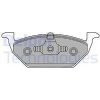 Sada brzdových platničiek kotúčovej brzdy Delphi LP1436 Sada brzdových platničiek kotúčovej brzdy Delphi LP1436