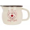 ORION Hrnček s výlevkou 10 cm 0,8 l, TONČA, smalt ORION Hrnček s výlevkou 10 cm 0,8 l, TONČA, smalt