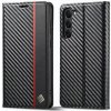 Púzdro IMEEKE CARBON Peňaženkové Samsung Galaxy S23 Plus 5G