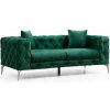 Balcab Home zamatová pohovka 197 cm Como Tmavozelená