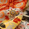 Šifon viskozový vzor hnědý patchwork Šifon viskozový vzor hnědý patchwork