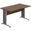 OFFICE PRO s.r.o. HOBIS kancelársky stôl pracovný rovný - CS 1400, orech OFFICE PRO s.r.o. HOBIS kancelársky stôl pracovný rovný - CS 1400, orech