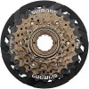 Shimano 7-kolesové MF-TZ500 14-28 zubov, hnedé/čierne, s krytom lúčov Shimano 7-kolesové MF-TZ500 14-28 zubov, hnedé/čierne, s krytom lúčov