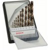 Bosch Accessories 2607019925 HSS sada špirálových vrtákov do kovu, 10-dielna, 1 mm, 2 mm, 3 mm, 4 mm, 5 mm, 6 mm, 7 mm, 8 mm, 9 mm, 10 mm, kobalt, DIN 338,; 2607019925 Bosch Accessories 2607019925 HSS sada špirálových vrtákov do kovu, 10-dielna, 1 mm, 2 mm, 3 mm, 4 mm, 5 mm, 6 mm, 7 mm, 8 mm, 9 mm, 10 mm, kobalt, DIN 338,; 2607019925