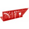 Fortum Uholník hliníkový rohový, 215x72x63mm, uhlomer, rybinový spoj, FORTUM 4784104 Fortum Uholník hliníkový rohový, 215x72x63mm, uhlomer, rybinový spoj, FORTUM 4784104