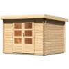 Drevený záhradný domček BASTRUP 4 Lanitplast Drevený záhradný domček BASTRUP 4 Lanitplast