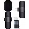 2X Bezdrôtový externý mikrofón USB TYP-C pre telefón s potlačením šumu 2X Bezdrôtový externý mikrofón USB TYP-C pre telefón s potlačením šumu