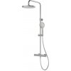 Oltens Vatten sprchová súprava nástenná s termostatom s dažďovou sprchou nikel 36505910 Oltens Vatten sprchová súprava nástenná s termostatom s dažďovou sprchou nikel 36505910