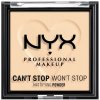 NYX Professional Makeup Can't Stop Won't Stop Mattifying Powder zmatňujúci púder 01 Fair 6 g