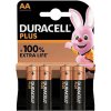 Duracell Jednorázové alkalická batéria AA, 4-pack Duracell Jednorázové alkalická batéria AA, 4-pack