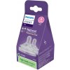 Ihneď k odberu - Avent Philips cumlík Natural Response 4 stredný prietok 2 ks transparentni Ihneď k odberu - Avent Philips cumlík Natural Response 4 stredný prietok 2 ks transparentni
