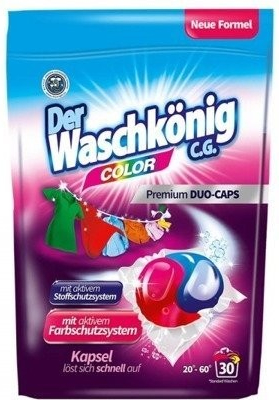 Waschkönig DuoCaps Color kapsule na pranie 30 ks