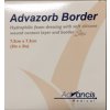 ADVAZORB BORDER krytie na rany samopriľnavé, atraumatické 7,5x7,5 cm, 10 ks ADVAZORB BORDER krytie na rany samopriľnavé, atraumatické 7,5x7,5 cm, 10 ks