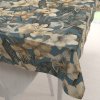Biante Veľký dekoračný obdĺžnikový obrus Porto PRT-005 Kvety a listy na tmavo modrom 160x220 cm Biante Veľký dekoračný obdĺžnikový obrus Porto PRT-005 Kvety a listy na tmavo modrom 160x220 cm