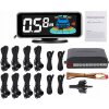 8x PARKOVACIE SENZORY CÚVANIA PARKOVACÍ ASISTENT S LED LCD DISPLEJOM Biely 8x PARKOVACIE SENZORY CÚVANIA PARKOVACÍ ASISTENT S LED LCD DISPLEJOM Biely