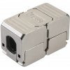 Solarix Spojka CAT6A STP SXSPJ-6A-STP-BK-SA 13180100 Solarix Spojka CAT6A STP SXSPJ-6A-STP-BK-SA 13180100