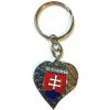 Kľúčenka Slovakia srdce Kľúčenka Slovakia srdce