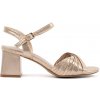 GOODIN Golden elegant sandals on a low heel krémová 37 GOODIN 0000296763924 GOODIN Golden elegant sandals on a low heel krémová 37 GOODIN 0000296763924