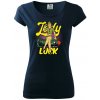Lady Luck - Dámske tričko Pure - M ( Tmavomodrá (veľmi tmavá - skoro čierna) ) Lady Luck - Dámske tričko Pure - M ( Tmavomodrá (veľmi tmavá - skoro čierna) )