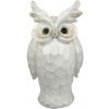 Soška sova biela 24,5cm Soška sova biela 24,5cm