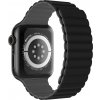 SWISSTEN SILICONE BAND FOR APPLE WATCH - MAGNETIC 38 / 40 / 41 mm BLACK/GREY 46000501 SWISSTEN SILICONE BAND FOR APPLE WATCH - MAGNETIC 38 / 40 / 41 mm BLACK/GREY 46000501