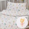 Biante Detské bavlnené posteľné obliečky do postieľky Sandra SA-671 Zvieratká baletky na bielom Do postieľky 90x140 a 50x70 cm Biante Detské bavlnené posteľné obliečky do postieľky Sandra SA-671 Zvieratká baletky na bielom Do postieľky 90x140 a 50x70 cm
