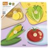 Viga Puzzle vkladacie Zelenina, 4 dieliky Viga Puzzle vkladacie Zelenina, 4 dieliky