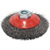 Bosch Kužeľová kefa vlnitá 100, oceľ 100 mm, 0,3 mm, M14 1ks 2608622057 Bosch Kužeľová kefa vlnitá 100, oceľ 100 mm, 0,3 mm, M14 1ks 2608622057