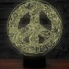 3Dmix 3DL-BSC002 – 3D LED nočná lampa - Hippies 3Dmix 3DL-BSC002 – 3D LED nočná lampa - Hippies
