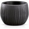 Prosperplast Kvetináč Beton Bowl DKB150 čierny betón Prosperplast Kvetináč Beton Bowl DKB150 čierny betón