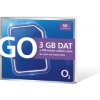 SIM karta O2 GO 3GB dát + 50Kč kredit SIM karta O2 GO 3GB dát + 50Kč kredit