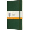 Moleskine Zápisník mäkké dosky A5 štvorčekový tmavo zelený Moleskine Zápisník mäkké dosky A5 štvorčekový tmavo zelený
