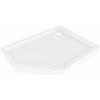 Mexen Flow+, päťuholníková sprchová vanička, pravá, 100 x 80 cm, biela lesklá, 46P108010RH Mexen Flow+, päťuholníková sprchová vanička, pravá, 100 x 80 cm, biela lesklá, 46P108010RH