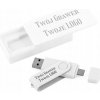 USB kľúč MemoRabbit TWISTER 32GB, USB 3.0 USB-C 32 GB USB 3.0, USB-C 3.2 biely USB kľúč MemoRabbit TWISTER 32GB, USB 3.0 USB-C 32 GB USB 3.0, USB-C 3.2 biely