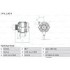 BOSCH Alternátor 0986044400 BOSCH Alternátor 0986044400