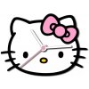 Mačacia mama XXL nástenné hodiny s mačičkou Hello Kitty Mačacia mama XXL nástenné hodiny s mačičkou Hello Kitty