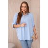 Fashionweek talianska blúzka vzdušná elegantná K11817 jeans