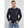 Navy Military Sweater čierna